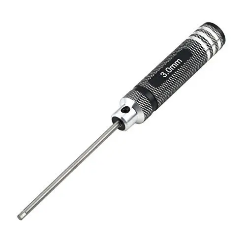 RC Tools Sechskantschraubendreher, gehärtet, titanbeschichtet, 1-teiliger 1,5 2,0 2,5 3,0 mm Schraubendreher für Hubschrauberspielzeug – Detail 4