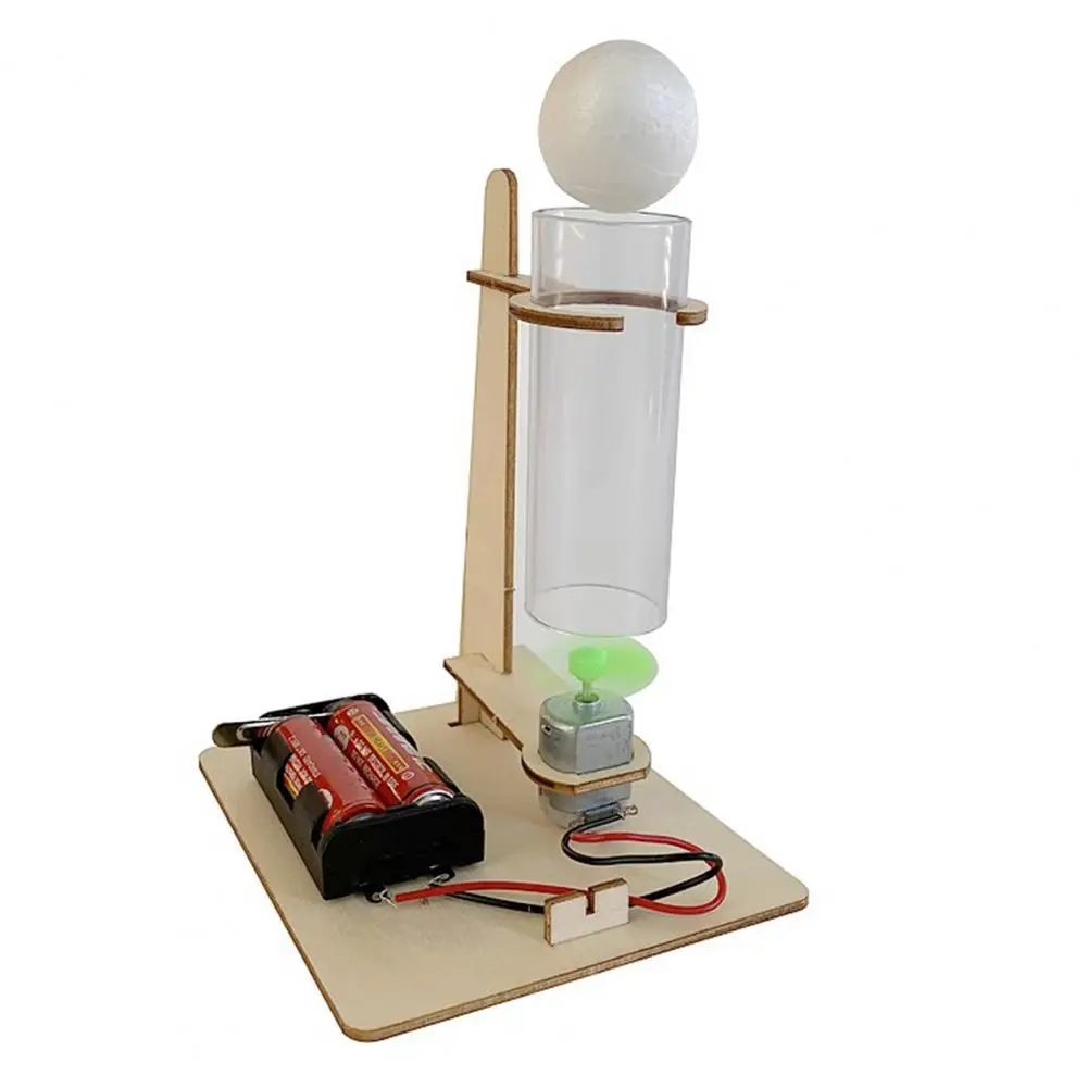 Physics Electric Toy Floating Experiment Suspended Science Wood Electric Ball Toy for Kid Educational