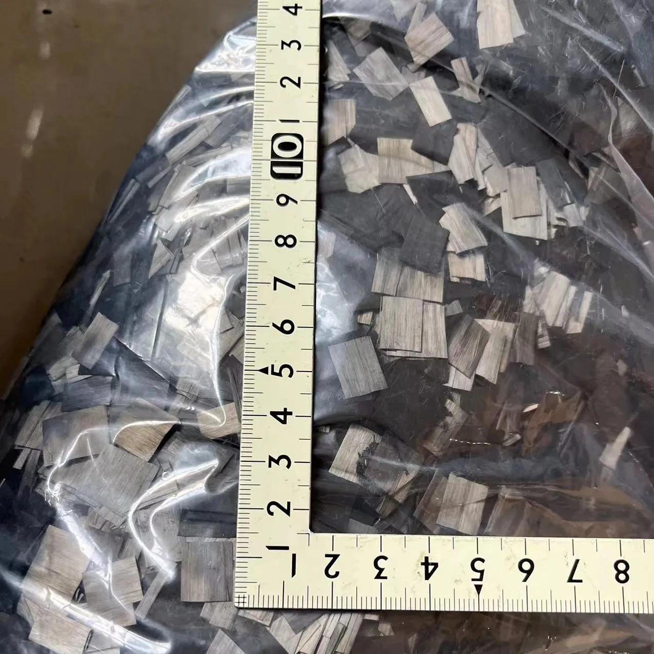 10MM Flake carbon fiber sheet shaped forging pattern and silk shaped forging pattern in stock