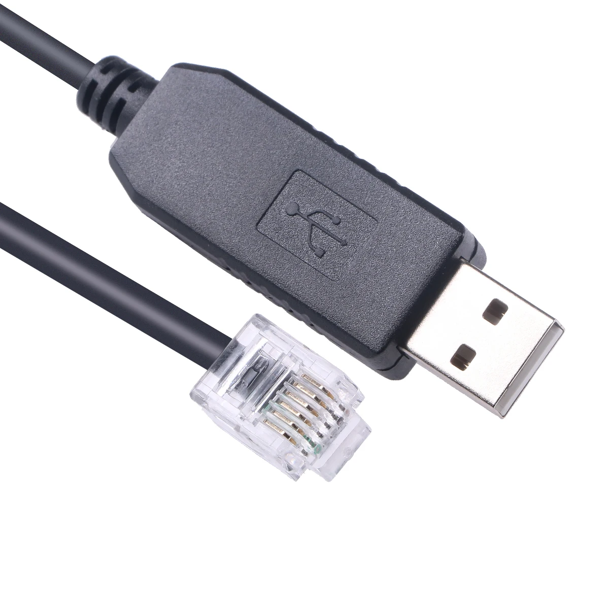 Skyverer-az-gti Mount pc Link Comunicação Cabo Eqmod Cp2102 Usb Uart Ttl para Rj12 6p6c Cabo de Controle do pc