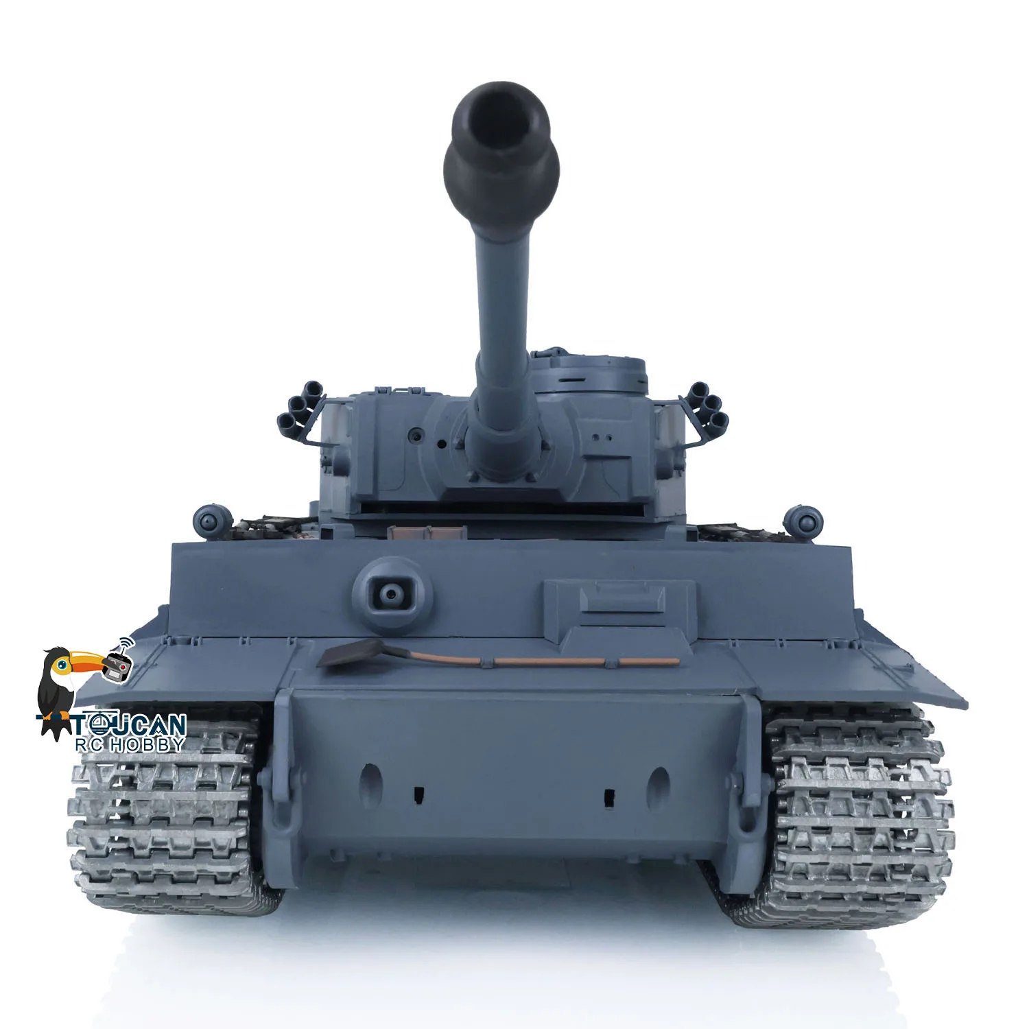 헹롱 1/16 무선 조종 탱크 7.0 타이거 I RC 탱크 3818 FPV 카메라 배럴 리코일 메탈 휠 모델 장난감 TH17245