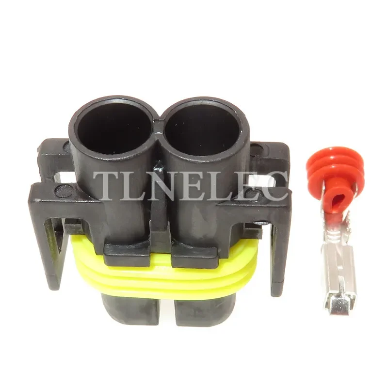 Description Picture 6 of item12124819 Delphi 2 Pin Male Female Waterproof Fog Lamp Light Xenon Plug H8 H9 880 H11 Lamp Socket Connector