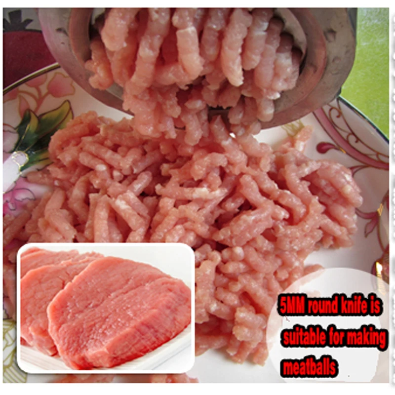 Model 10 Stainless steel manual meat grinder manual beef sausage machine minced meat tool multifunctional food processor 5