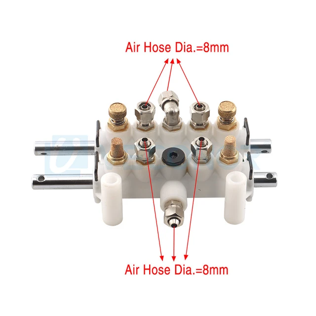  Valve de contrôle d'air, valve de pédale pour machine