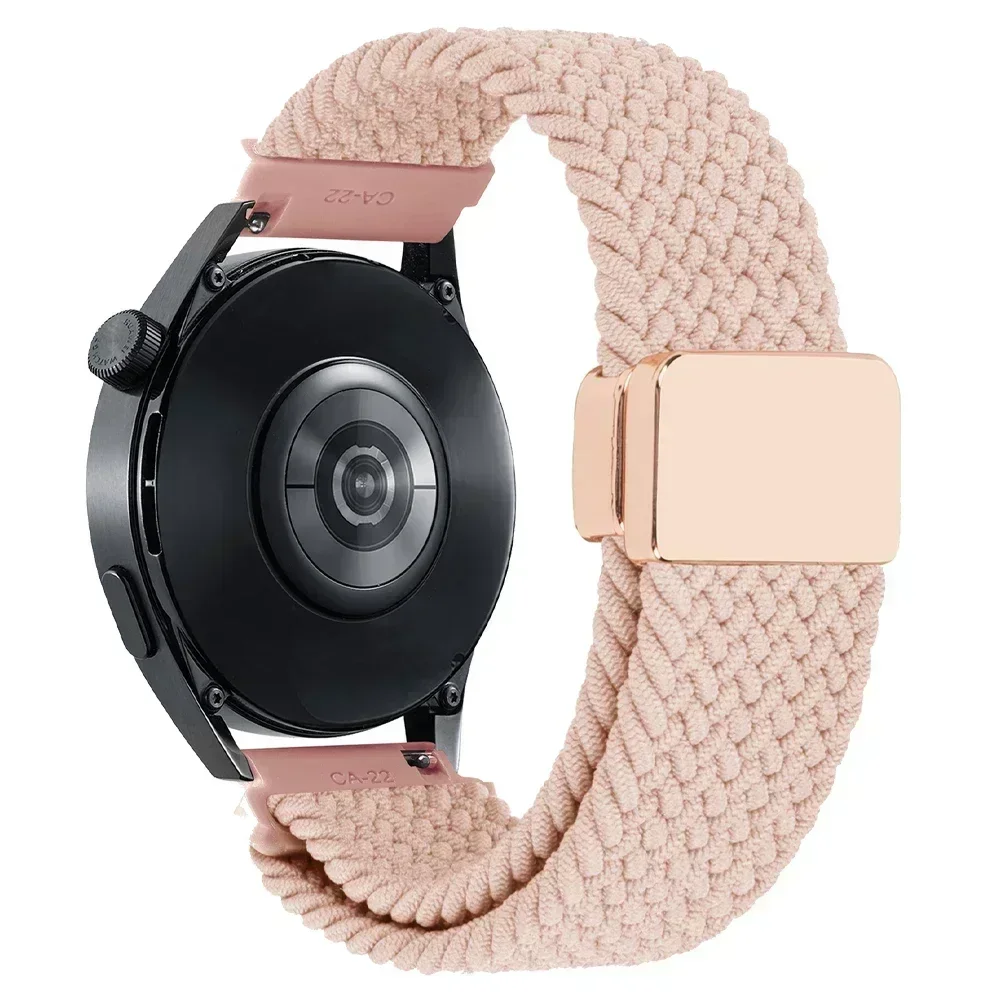 Nylon Braided Elastic Watchband - 20mm/22mm