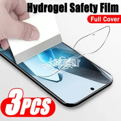 Triple Pack Hydrogel Screen Protectors - Flexible Water Gel Film (For OnePlus 10R)