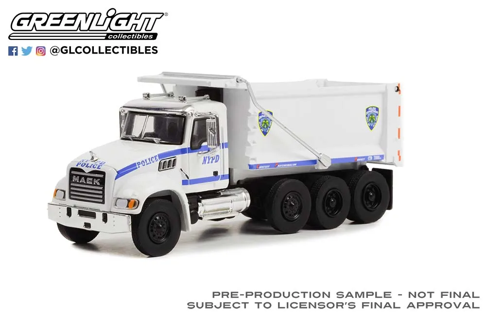 即日発送 Truck Dump Granite ck Ma 2019 1:64 GreenLight alloy car toy ミニカー