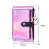 Fashion New Laser Women Wallets Fashion Keychain Zipper Coin Purse Mini Small Money Bag Credit Card Holder 6