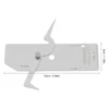 Welding Measuring Tool Welding Ruler Welding Gauge Precision Stainless Steel Weld Gauge Undercut Depth Gage Measuring Tool 6