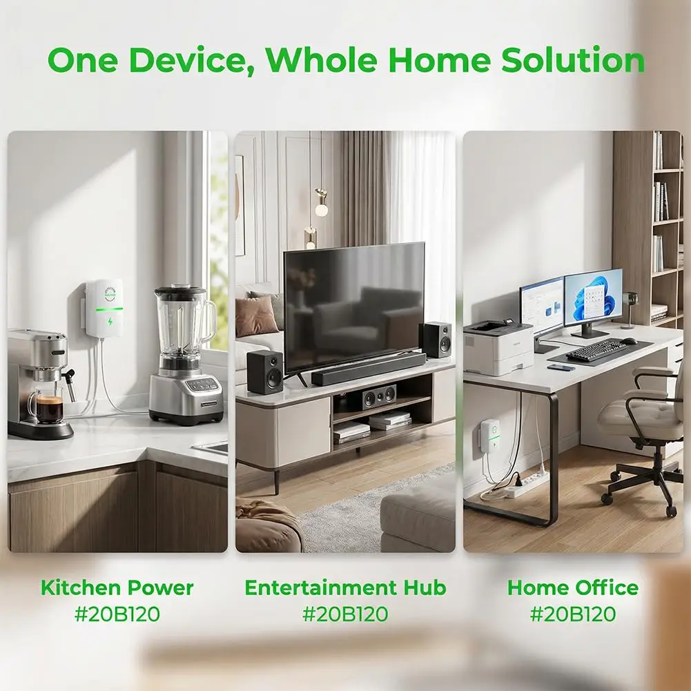 Dispositivo Intelligente per il Risparmio Energetico Domestico, Presa Smart per Spina USA/UE, Riduce la Bolletta Elettrica per Uso Domestico - immagine 5