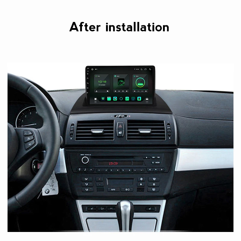 9‘’ AutoRadio Android 8G+128G For BMW X3 E83 2004 - 2012 Car Multimedia  Video Player Navigation GPS Headunit 4G WIFI carplay