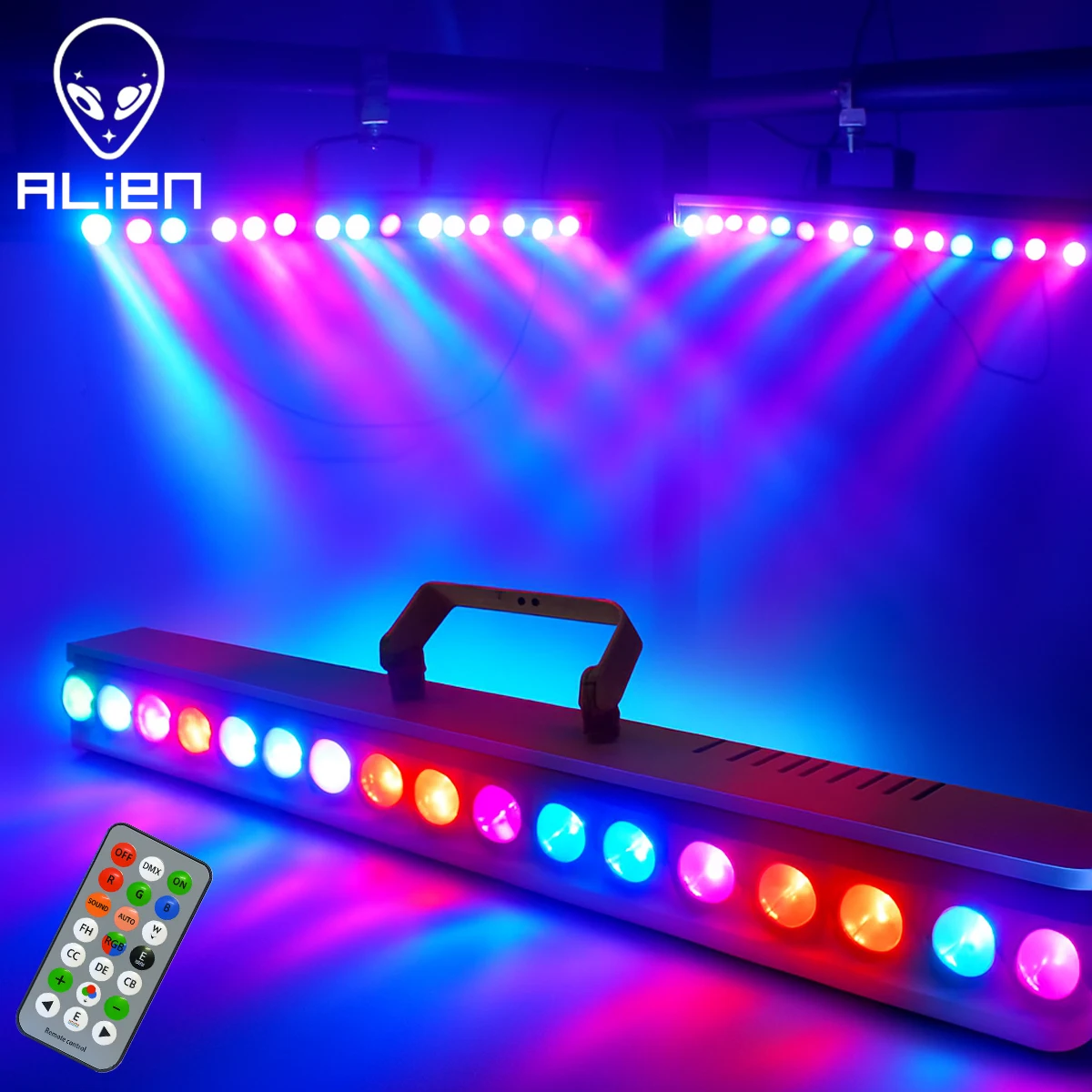 รูปสินค้า Dot Beam LED RGBW DMX แสงสีจัดงาน