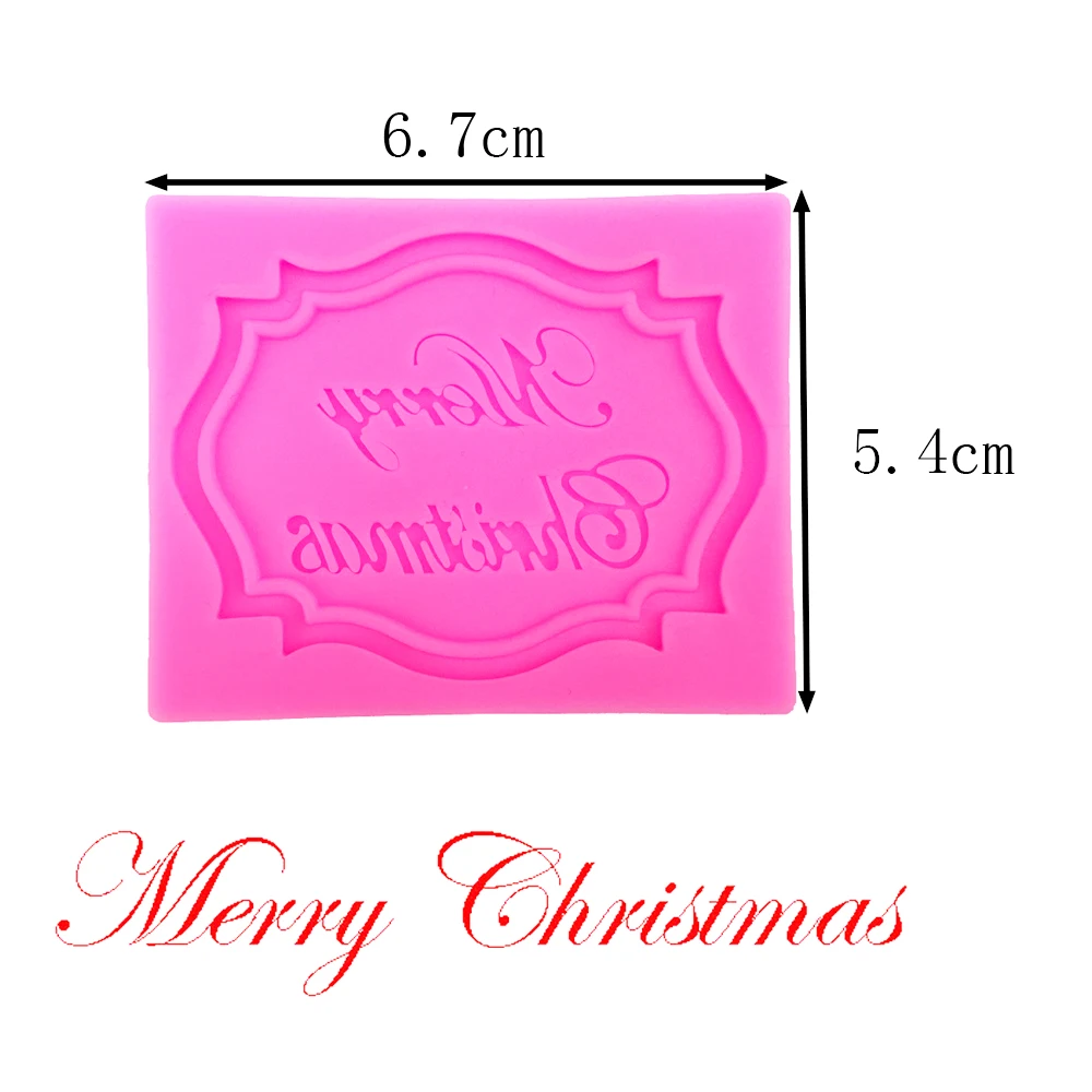 Alles Gute zum Geburtstag Zeichen Plakette Form Fondant Silikon formen für die Küche Schokoladen gebäck Süßigkeiten machen Cupcake Dekoration Harzform – Detail 4