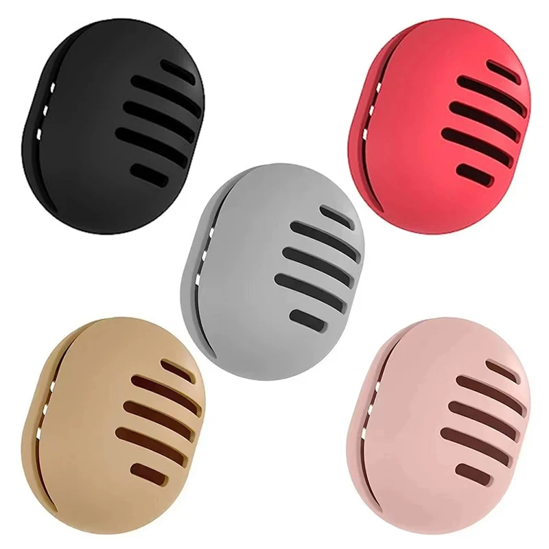 Makeup Sponge Holder Shatterproof Eco-Friendly Silicone Beauty Make Up Blender Case for Travel Gift ble Cosmetic Puff Holder Box 5