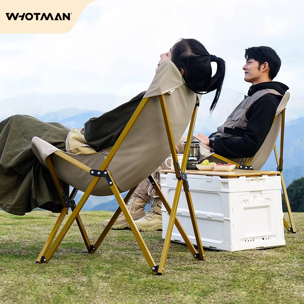 켐핑의자 WHOTMAN 등받이 접이식 의자, 편안한 캔버스 원단, 야외 캠핑 나비 안락 의자, 휴대용 해변 정원 캠핑 달 의자 켐핑의자 WHOTMAN 등받이 접이식 의자, 편안한 캔버스 원단, 야외 캠핑 나비 안락 의자, 휴대용 해변 정원 캠핑 달 의자