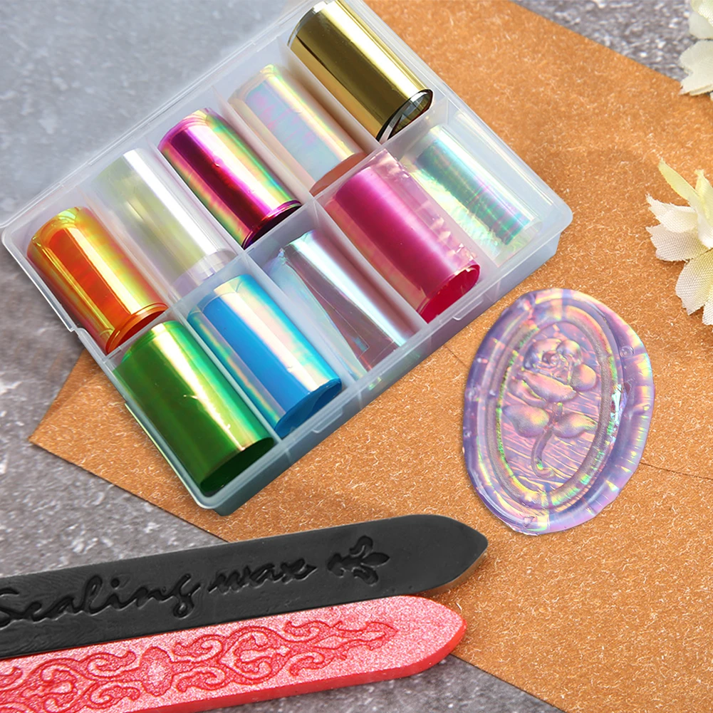 Wax Seals Kit 10pcs For DIY Handmade Paper Decorate