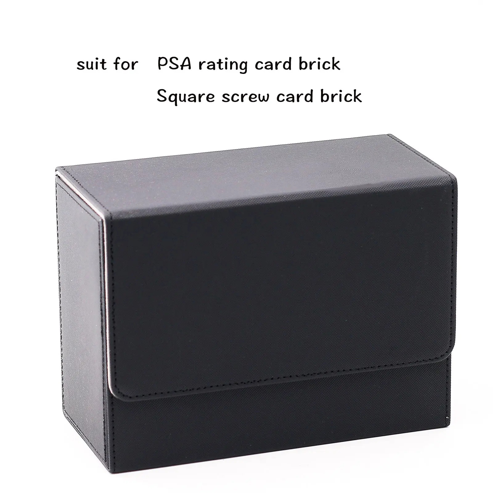 

Large PSA Card Brick Box Deck Case Trading Cards Board Games PKM YGO TCG Magical Cards HolderSquare screw card brick Binders: 25
