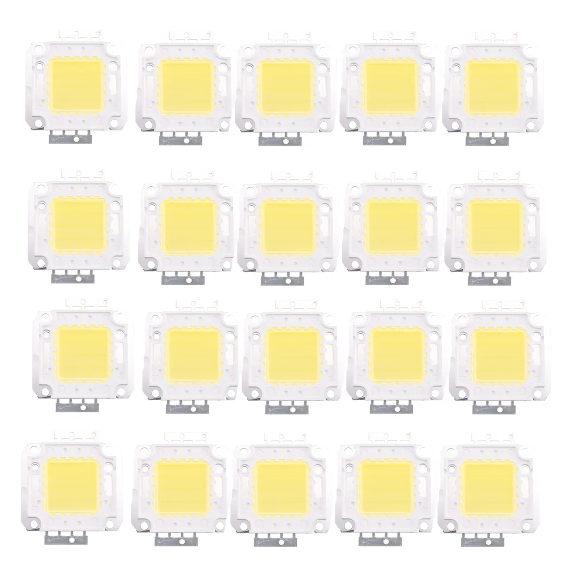 BAAU 20X High Power 30W LED Chip Bulb Light Lamp DIY White 2200lm 6500K