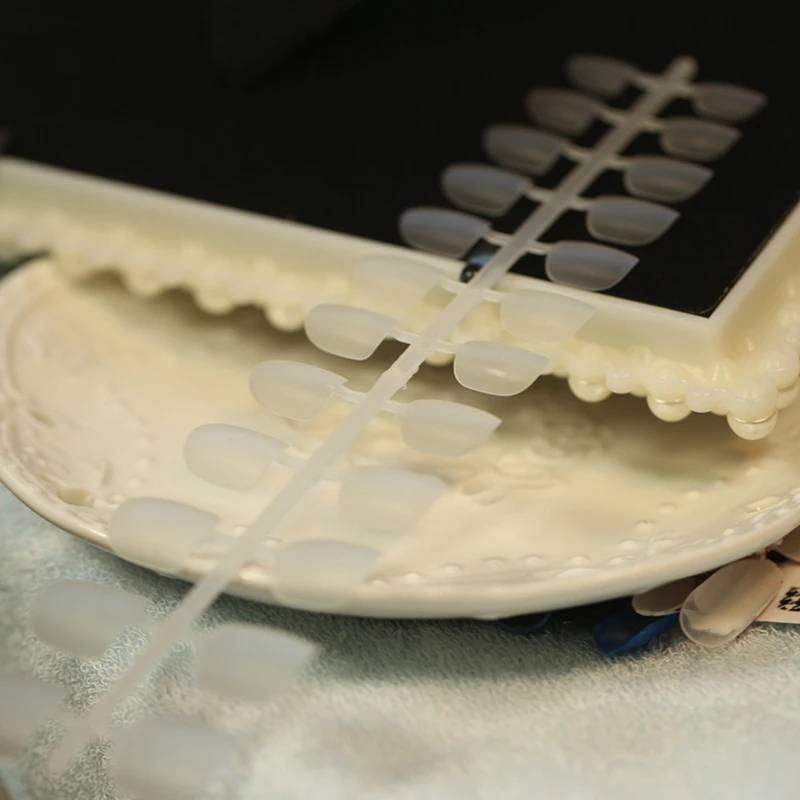 매우 부드럽고 얇은 DIY 가짜 손톱, 도매 네일 팁 10 키트, 네일 아트 매트, 240 개