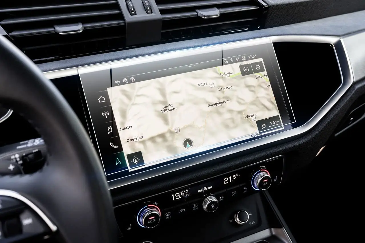 

Для 2019 2020 2021 2022 2023 Audi Q3 10,1 дюймов Автомобильный ЖК-навигатор Закаленное стекло Защитная пленка для сенсорного экрана