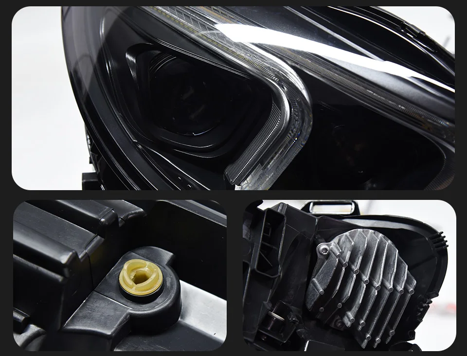 Benz GLE W166 Class Headlights 20152019 LED Headlight Dynamic Signal