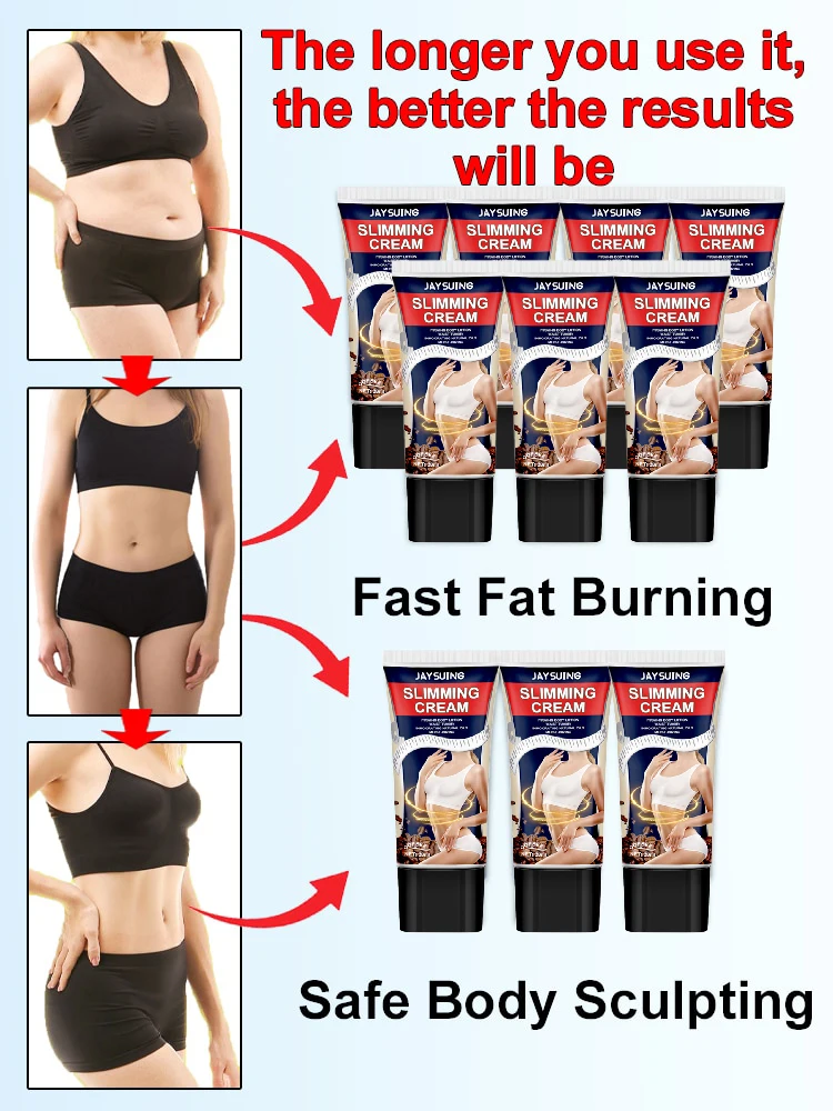 Fat Slimming Cream Burning Full Body Sculpting Man 7 Days Powerful Weight Loss Woman Fast Belly_voghion.com