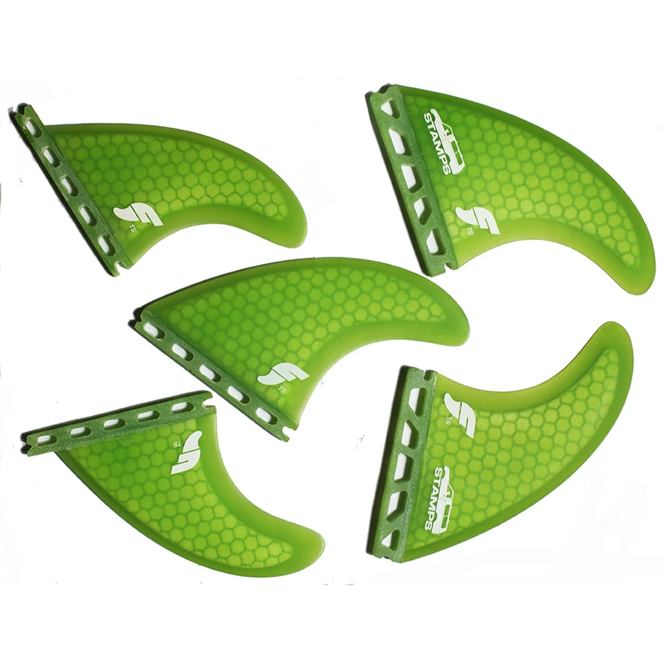 Honeycomb Stamps Vector 2 VII FIVE FINS Surfboard Fins