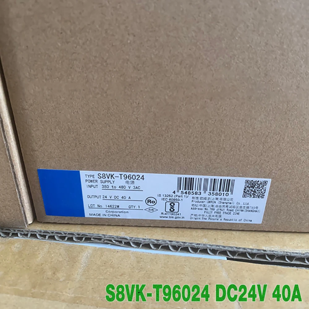 

S8VK-T96024 DC24V 40A Rail Type Switching Power Supply OUTPUT