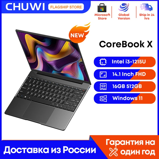 Ordinateur portable CHUWI CoreBook X 14 pouces, 16 Go + 512 Go, Windows 11  Intel Core