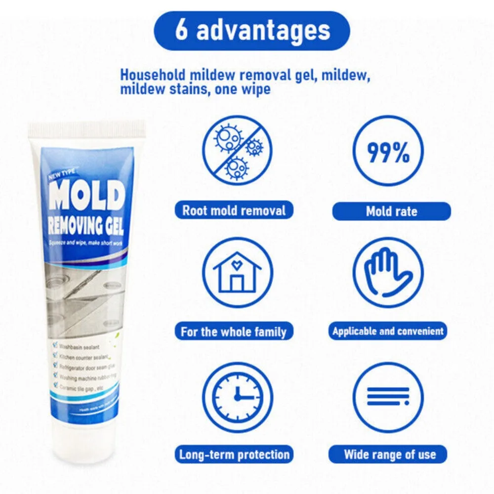 Eco Friendly Remover Gel Mould Mildew Cleaning Tool