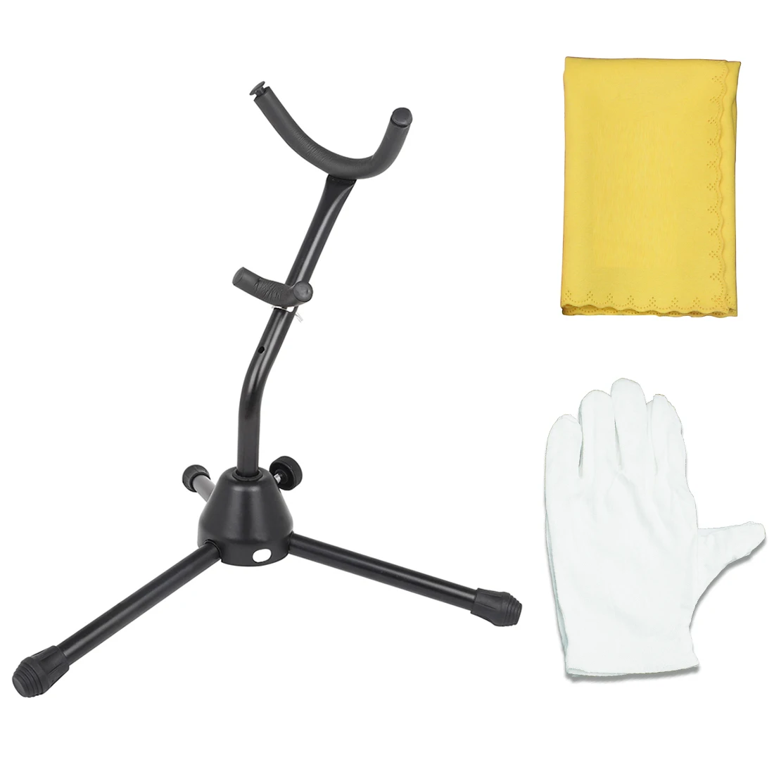 alto sax stand black