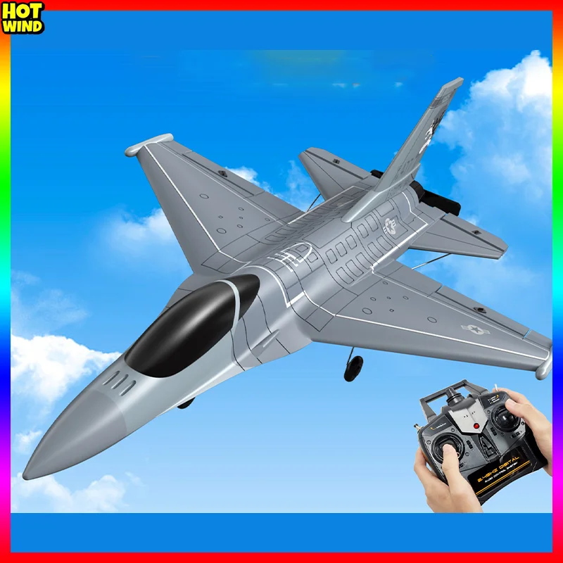 Euro F16 Controllo Del Volo Aereo Telecomandato A Quattro Canali Modello Di Aereo Acrobatico In Schiuma Falcon Fighter Rc Aereo Giocattolo Regalo