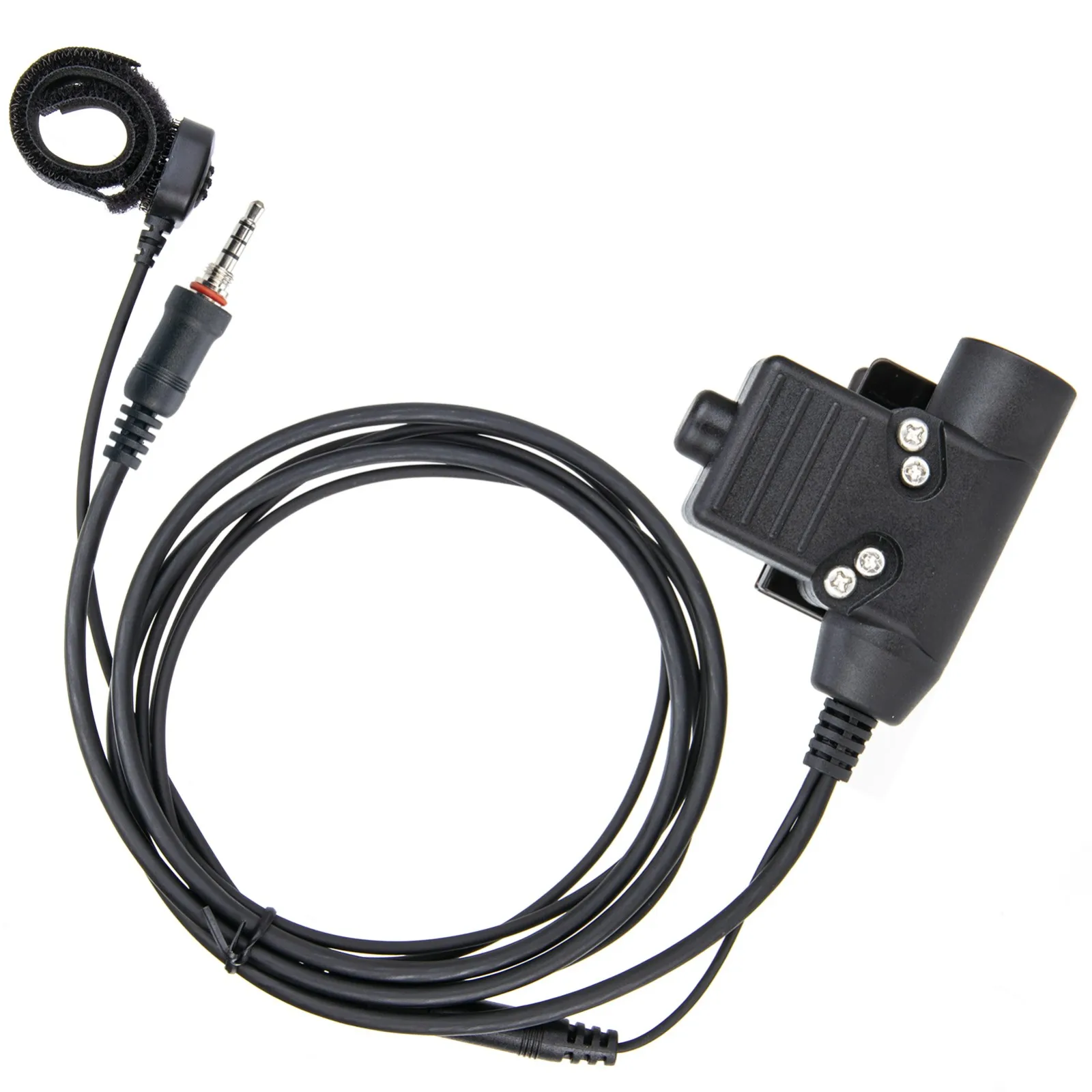 High Strength U94 PTT Finger Microphone Adapter for Vertex VX-6R VX-7R VX-127 VX-120 FT-270 Radio Walkie Talkie