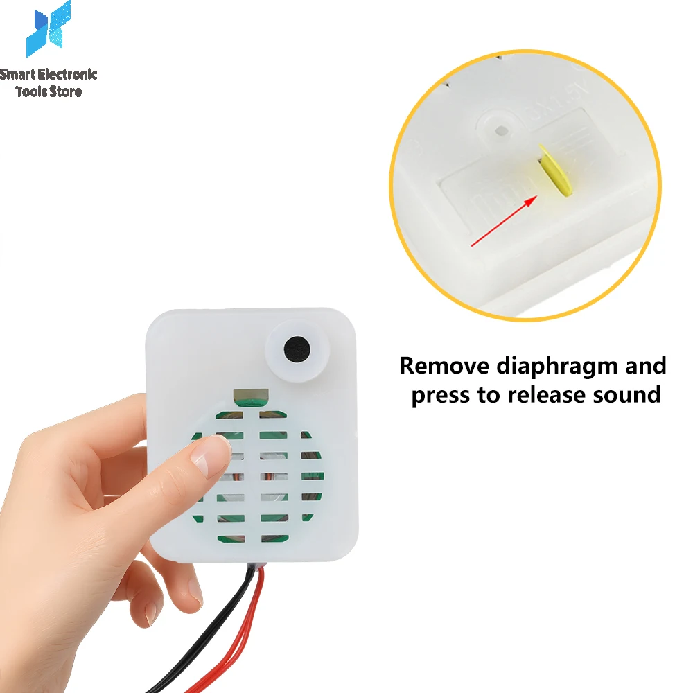 60SecondDualButtonRecorderOneRecordOnePlayPlushToyVoiceMessageRecorderVoiceBoxRecordableSoundModule-AliExpress
