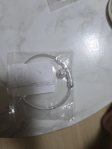 Silver Hollow Bell Bangle | Adjustable Women’s Bracelet photo review