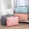 Bedroom Quilt Storage Bag Non-woven Large Capacity Quilt Organizer Storage Sundries Clothes Organizer Moving Luggage Packing Bag 2
