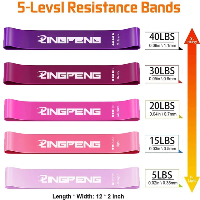 Tension Band Elastic Band, Yoga Fitness Shaping Legs Core Exercise, Strength Rehabilitation Training, Circular Resistance Circle 2