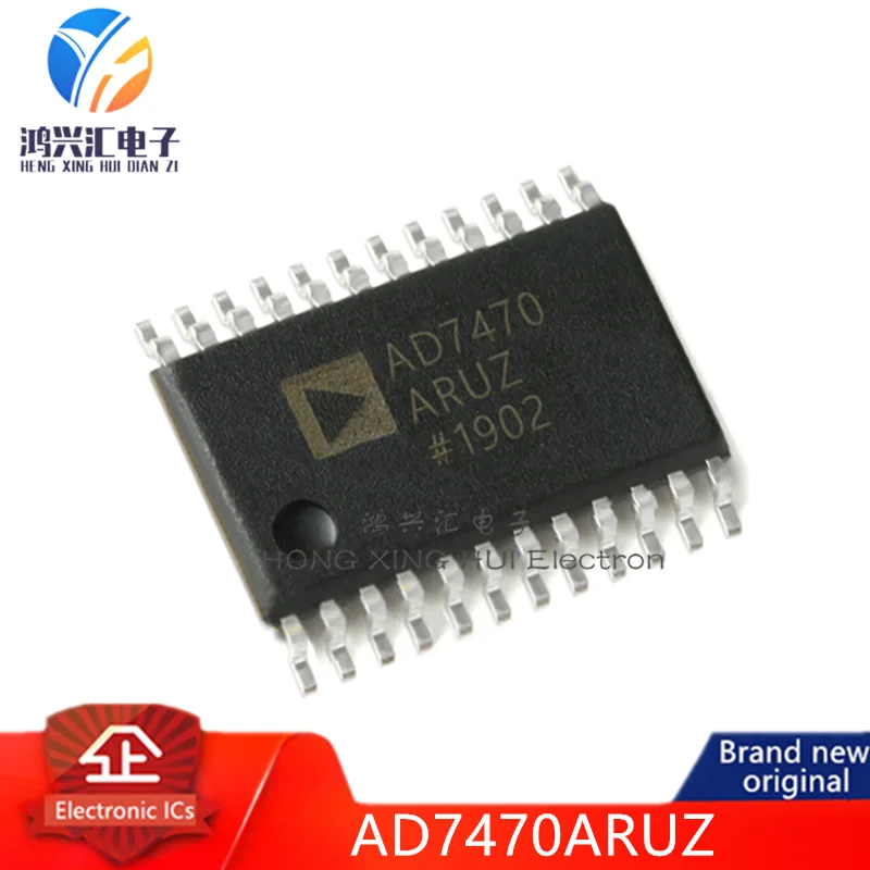 

100% original AD7470ARUZ 1-Channel Single ADC SAR 1.75Msps 10-bit Parallel 24-Pin TSSOP Tube