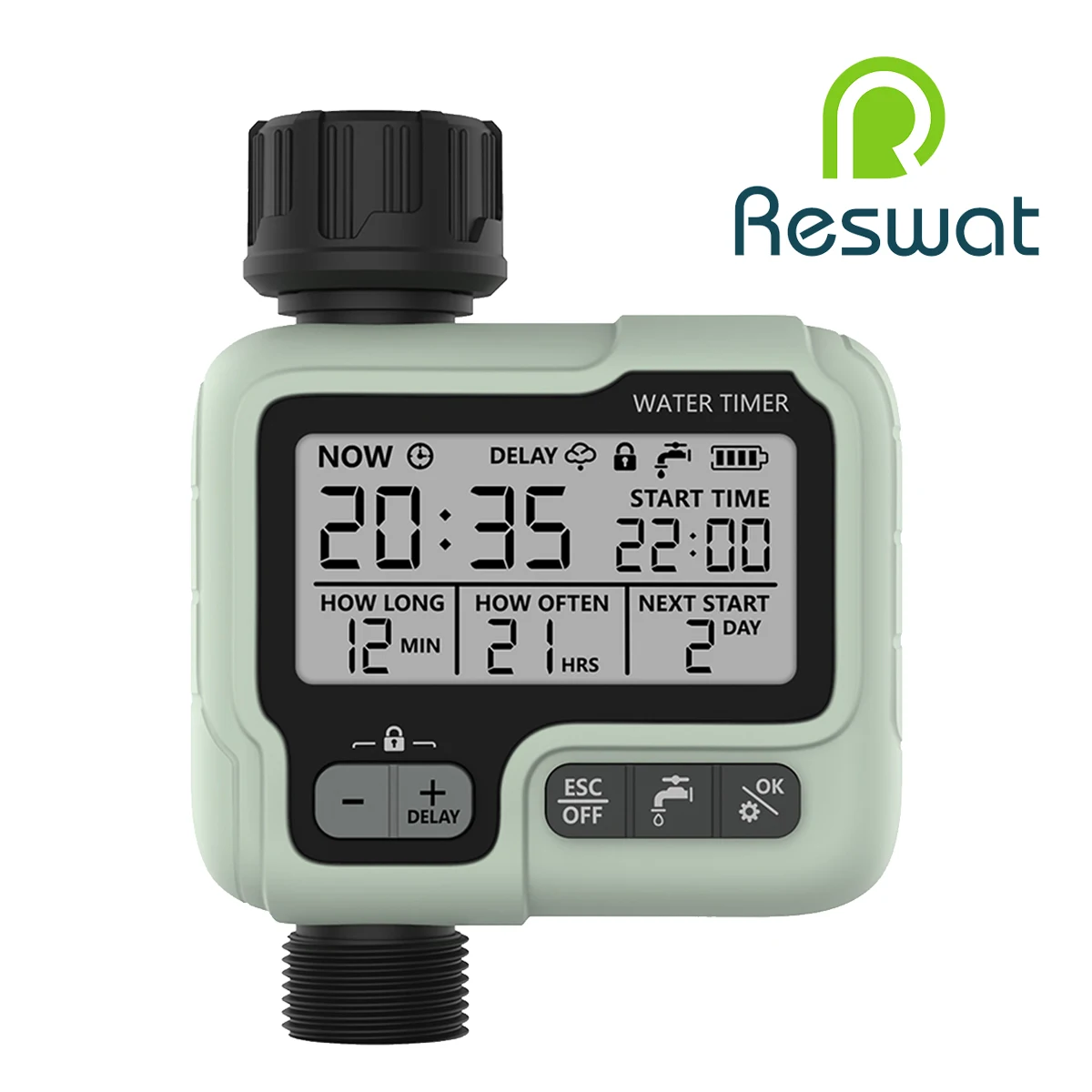 Timer Dell'acqua, Regolatore Di Irrigazione Per Esterni Irrigazione Automatica Del Tubo Flessibile Elettronico 88018994