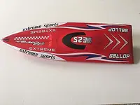 E25 Fiber Glass Red Electric High Speed Racing RTR RC Boat W/ Motor Servo ESC Battery Toucan Toys for Adults Gift THZH0025-SMT8 2