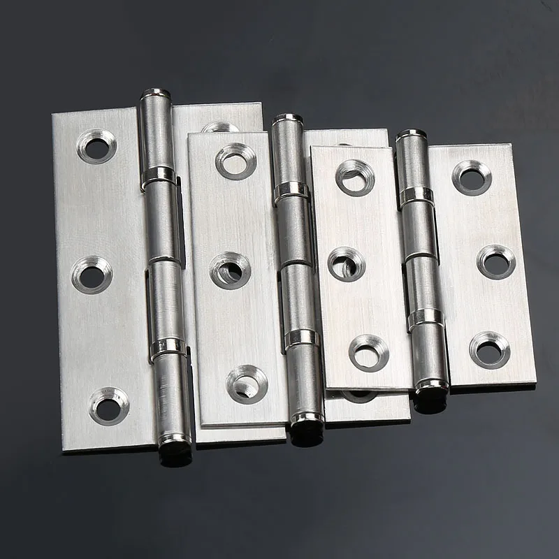 Stainless Steel Door Hinges 2/2.5/3/4 Inch Mini Flat for Cabinet Windows