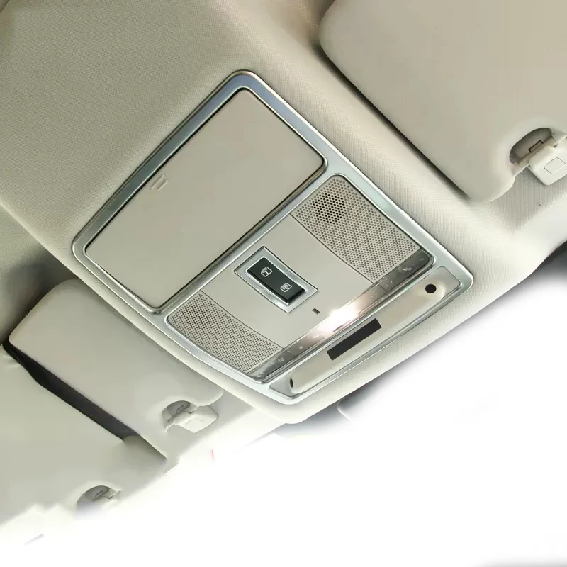 

Car Styling Front Roof Reading Light Decorative Frame Trim For Land Rover Discovery Sport 2015 2016 Accessories