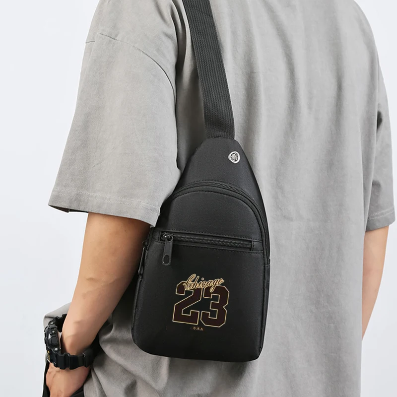 Neutral Digital Printed Square Bag for Travel Business