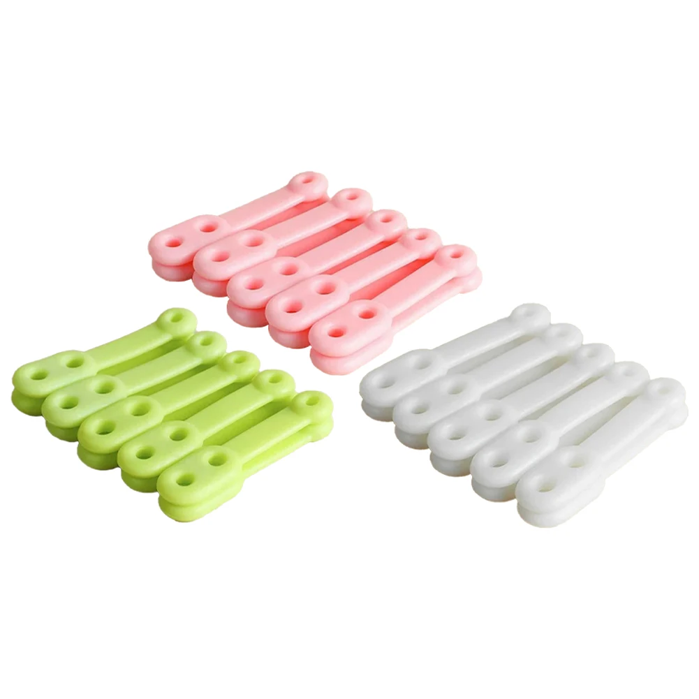 

10Pcs Silicone Hangers Racks Laundry Clothes Pegs Clamps Towel Clips Home Storage Hooks Clothespins Hanging Pegs Clips