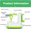 Hand-cranked Multifunction Fruit Peeler With Fruit Slicer Corer Cutter and Blades Apple Pear Kitchen Home Manual Peeler Machine 5