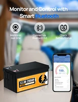ECO-WORTHY 3584Wh 12V 280Ah LiFePO4 RV Battery w/Bluetooth & Low Temp Cutoff - Built-in 200A BMS - Deep Cycle for Camper, Traile - Image 4