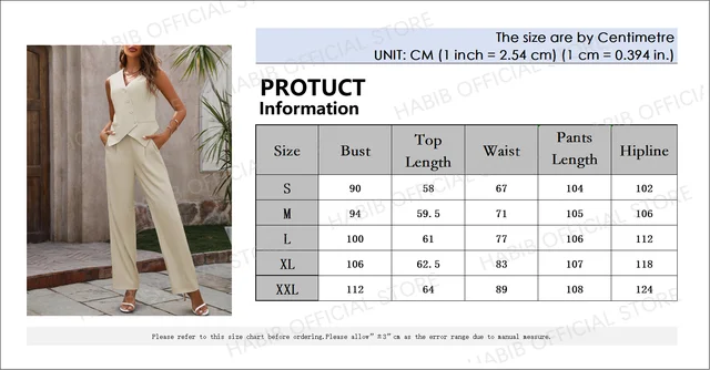 Set 2 Pezzi Donna - Top Bandeau Senza Schienale + Pantaloni Larghi Elasticizzati - Foto 7