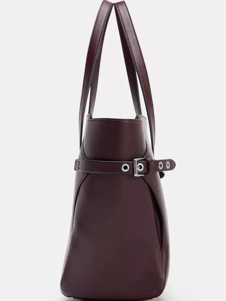 Fashion Pocket Design Handbag For Women Luxury New Versatile Style Large Capacity Tote Shoulder Underarm Bag 2025 New