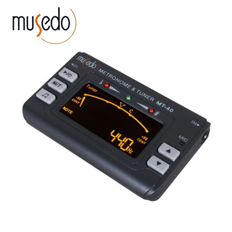 Musedo MT-40 Professional LCD Guitar Metronome and Tuner