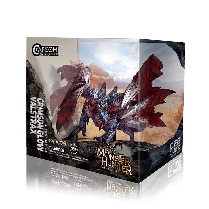 Monsters LEGION 3体セット Monster Hunter CUBE Zinogre Amatsu Crimson Glow Valstrax